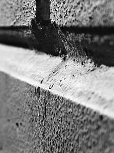 wall, macro, b w photography, white, fine arts, texture, composition