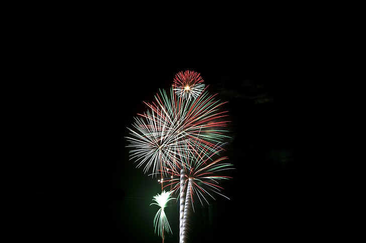 focuri de artificii, independenţa, pirotehnie, lumina, vacanta, iulie, sărbătoare