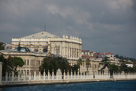 dolma bache, palace, dolmabahçe palace, turkey, istanbul