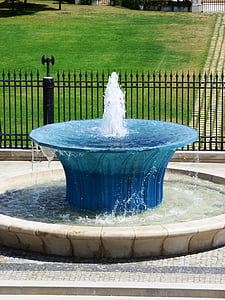 水, 喷泉, 绿色, 流动的水, 水流, 透明度, 湿法