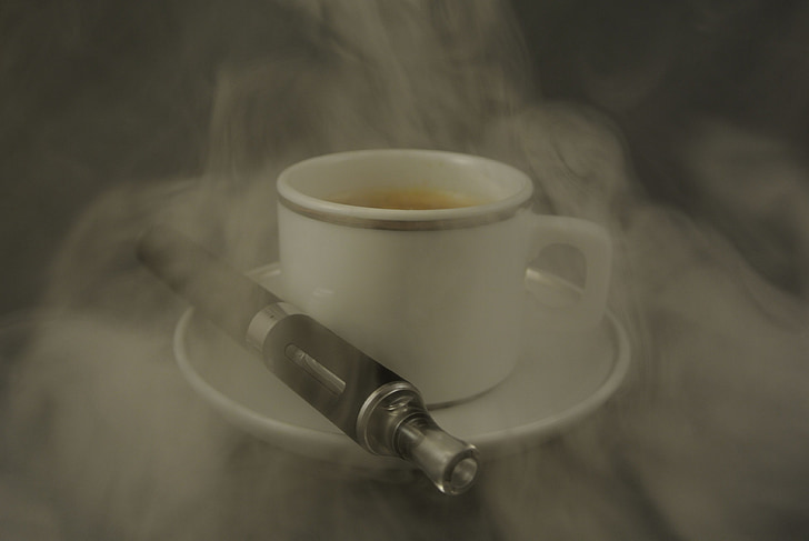 coffee, espresso, steam, e cigarette, cup, drink, heat - Temperature