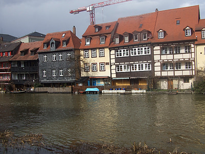 Bamberg, casas, Pequena Veneza