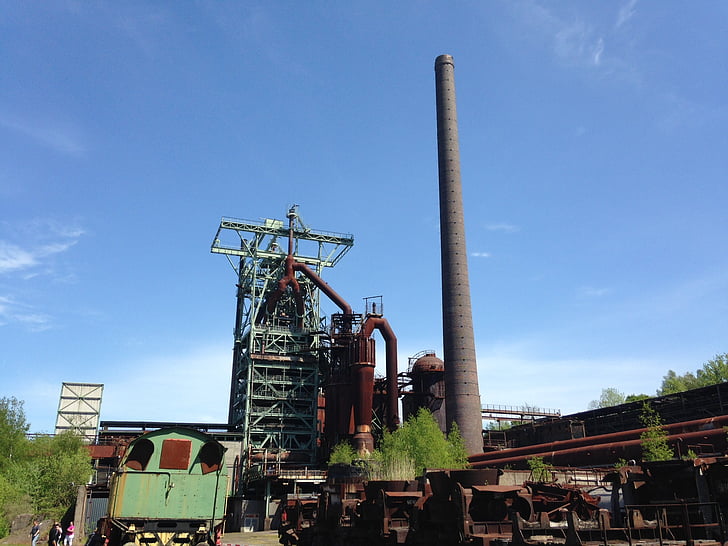 património industrial na Alemanha de hattingen, na região do ruhr, história