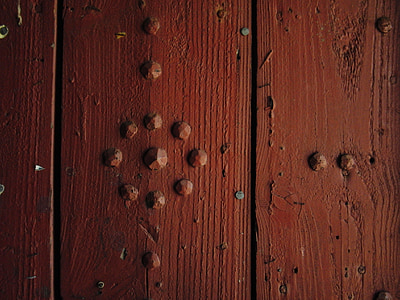 Fondo, puerta, madera, textura, rojo