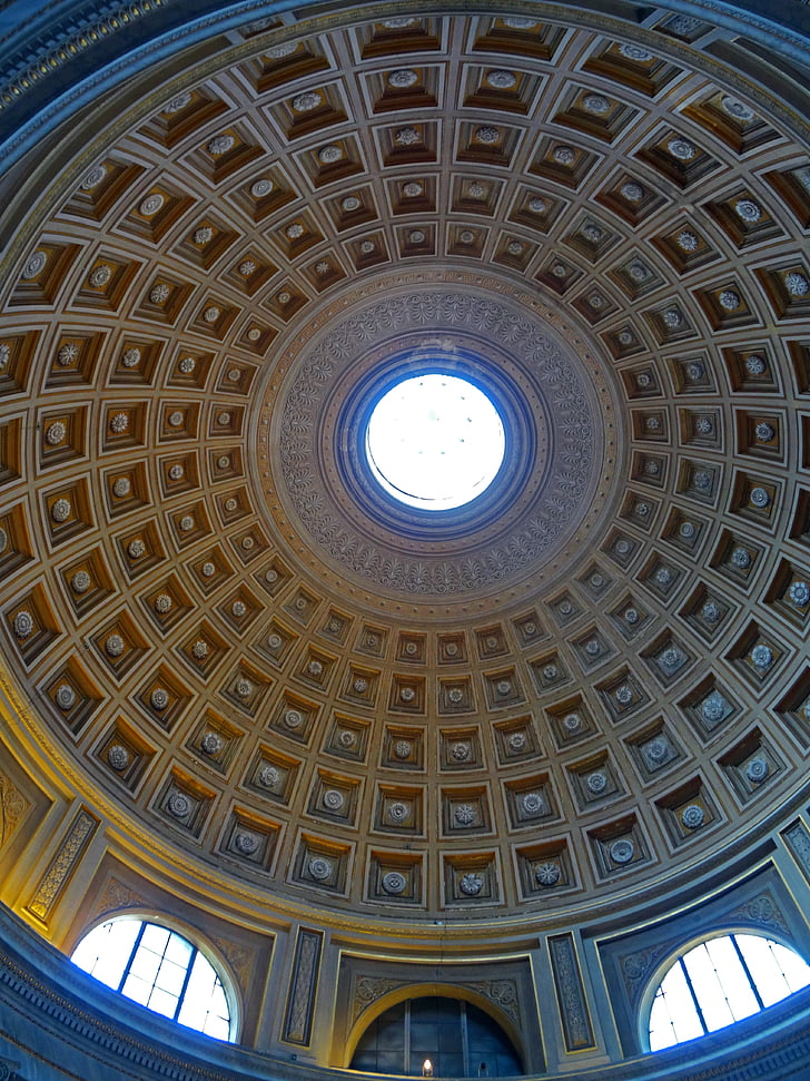Vatikan, kupola, Italija, arhitektura, Rim