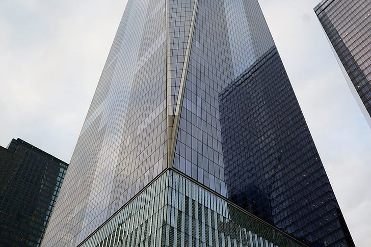New york, città, Stati Uniti d'America, centro di commercio mondiale, America, grattacielo, Casa