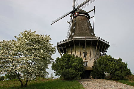 Ветряная мельница, Мельница, Нижняя Саксония