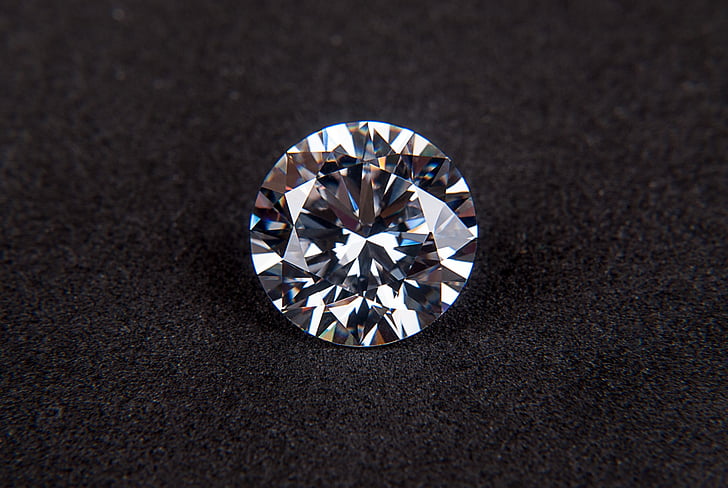 diamond, gem, cubic zirconia, jewel, shiny, luxury, gemstone