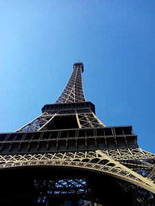 Parigi, Francia, cielo, blu, Francese, Viaggi, simbolo