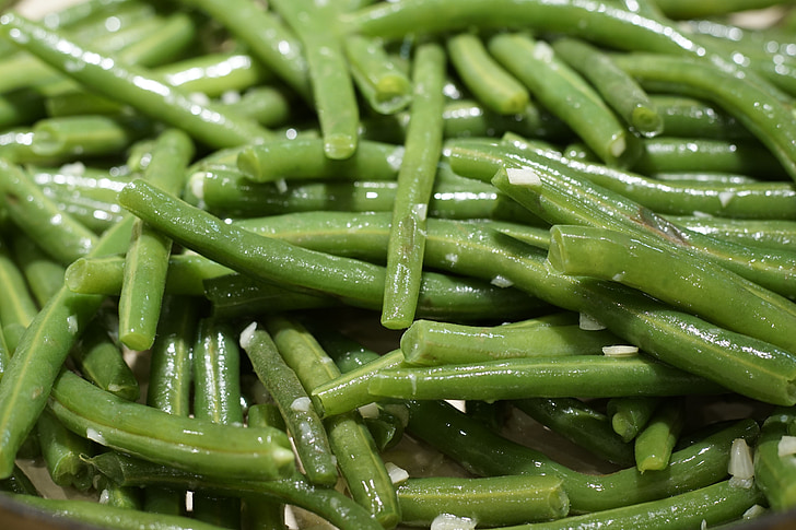 green beans, green, beans, fry, dinner, yummy, garlic