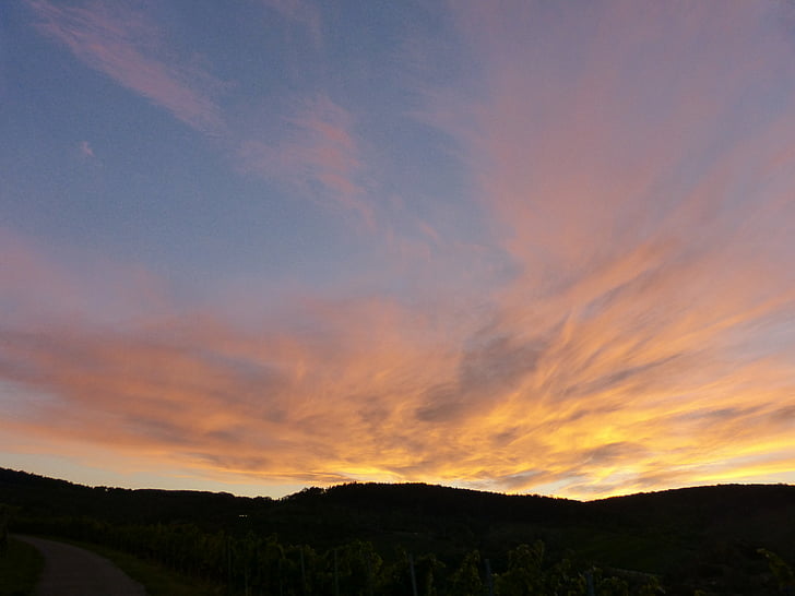 sun, sunset, twilight, sky