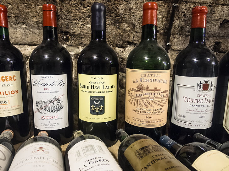 vin, Winery, Burgundia, Rioja, Cava, sticle, Pestera