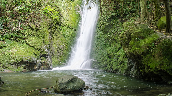 cascada, bosc, Estany, l'aigua, natura, naturals d'aigua, riu