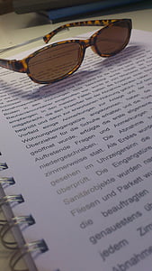 číst, sluneční brýle, brýle na čtení, podnikatelský plán