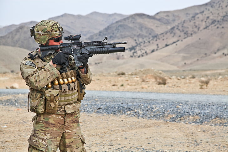 Angkatan Darat, senjata, peluru, proyektil, Perang, berbahaya, Afghanistan