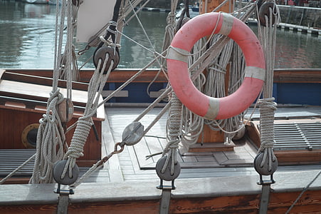 nave, velho, Porto, mar, veleiro, veleiro, equipamento velho