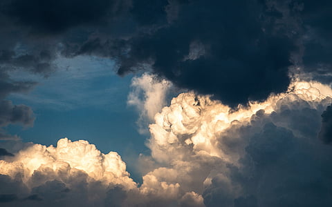 τα σύννεφα, μπλε του ουρανού, φύση, καταιγίδα, cloud - sky, ουρανός, καιρικές συνθήκες