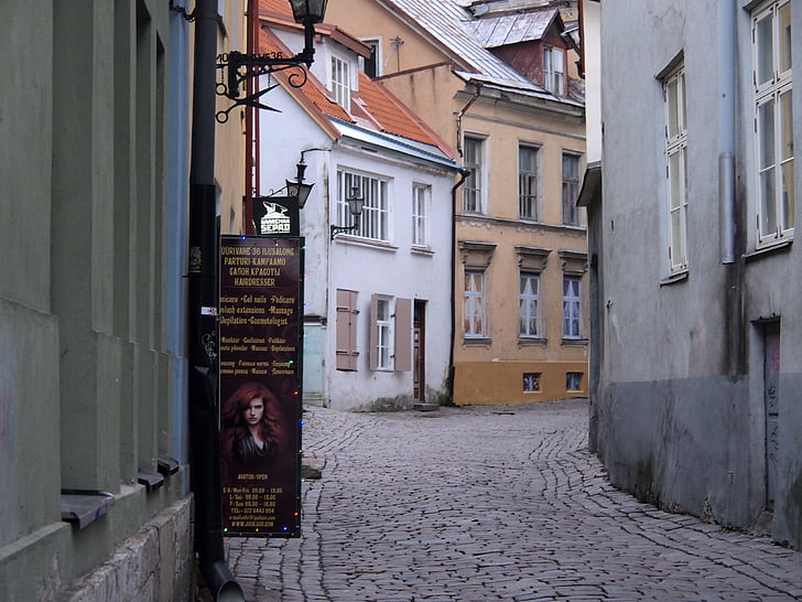 Estonija, Talin, Evropi, staro mestno jedro, mesto