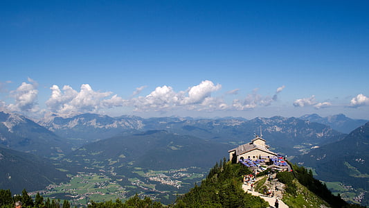 ērgļa ligzda, Bavaria, Alpu