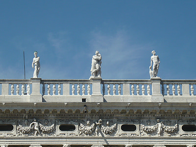 Venecija, Italija, statula