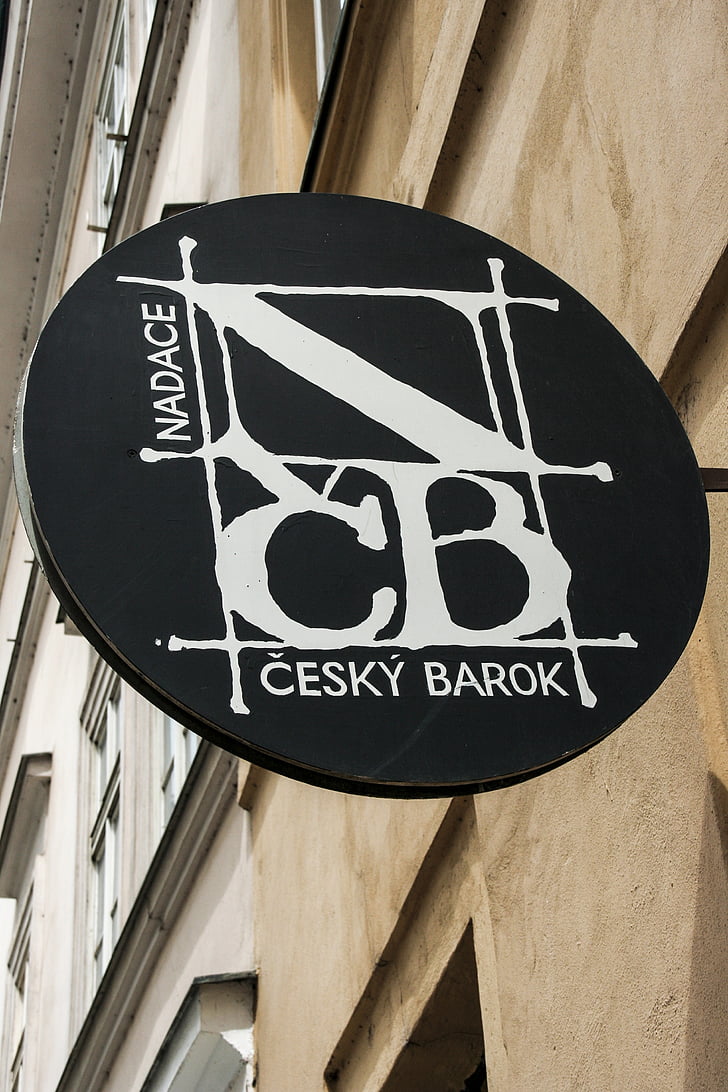 Praga, galerija, umetnost, razstava, vrata znak, nadace český barok