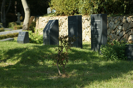 gravestones, tombstones, headstones, tombs, cemetery, graveyard, tombstone