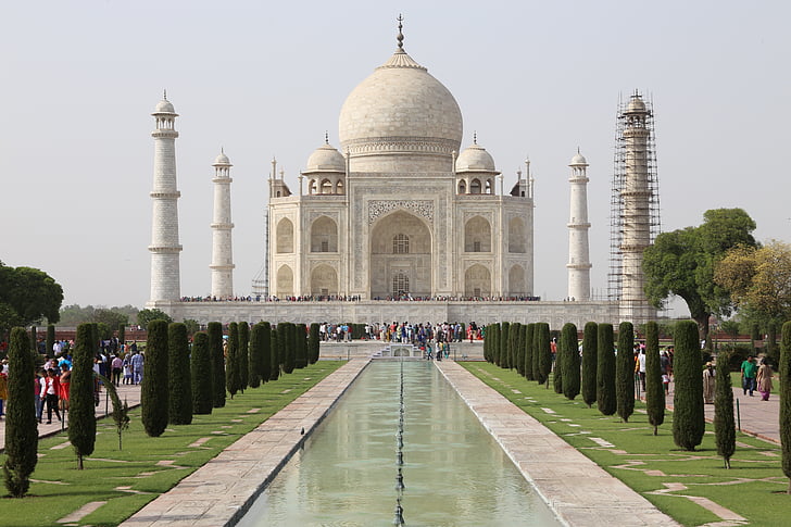 taj mahal, india, agra, travel, tomb, architecture, masterpiece