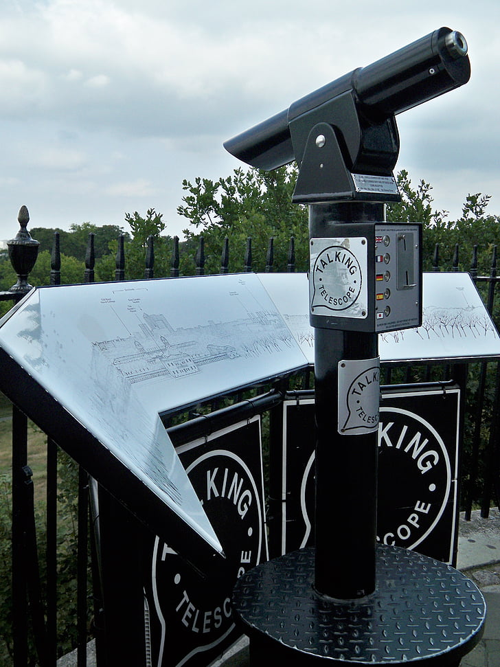 Greenwich, observatórium, ďalekohľad