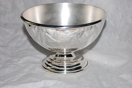 cup, silver, trophy, goblet, metal, prize, award