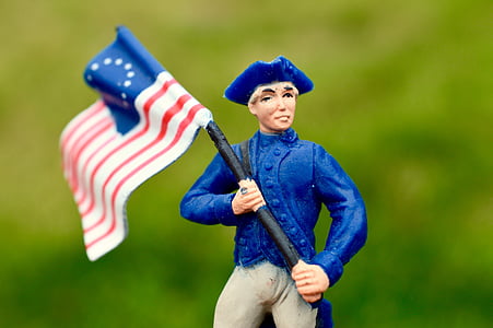 soldat de l’Union, drapeau, l’Amérique, militaire, é.-u., histoire, uniforme