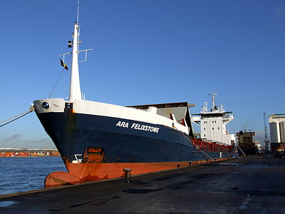 Ara felixstowe, hajó, Port, Rotterdam, hajó, áruszállítás, logisztikai