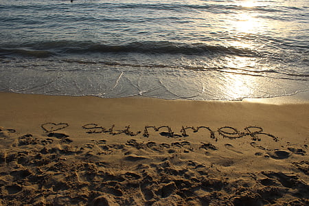 sommer, Beach, havet, ferie