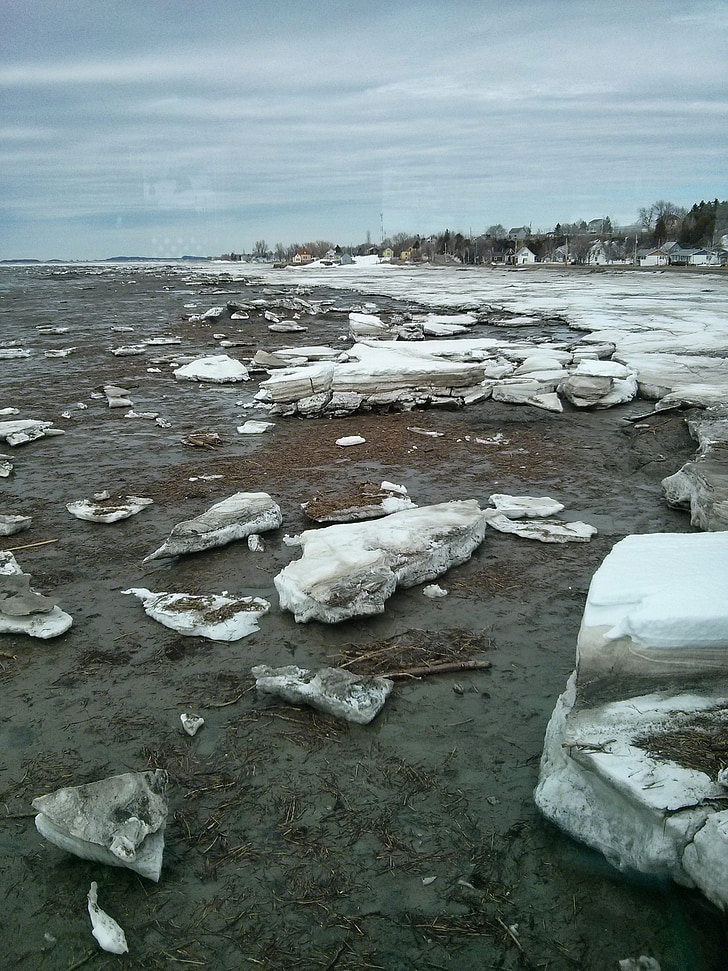 lume sulamine, jää, st Lawrence'i jõgi