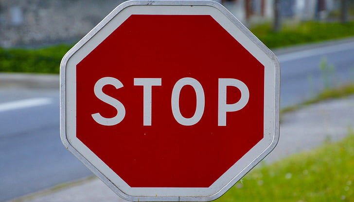 deelvenster, Stop, signalering, weg, verkeer, verkeersbord, indicatie