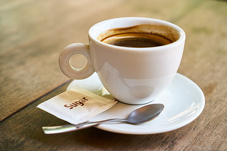 kaffe, Café, tabell, dryck, Cup, mat, kaffekopp