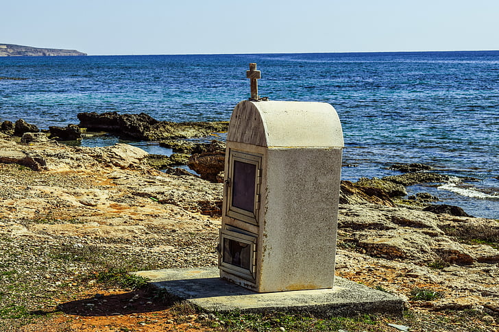 helligdommen, gresk, minnesmerke, tradisjon, tro, påminnelse, Kypros