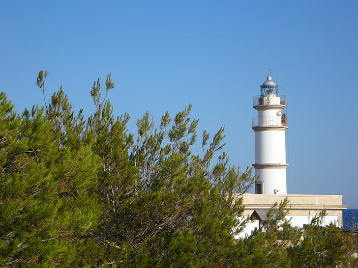 Lighthouse, tornet, Beacon, arkitektur, byggnad
