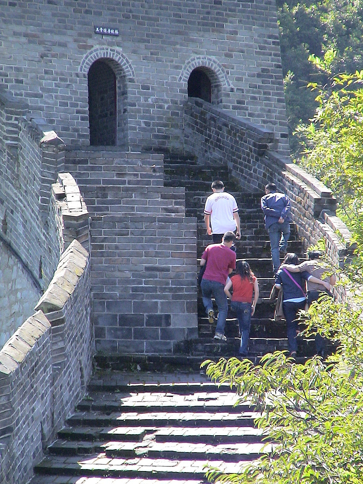 Gran Muralla china, muros defensivos, edificio, China, Dandong, Weltwunder, UNESCO