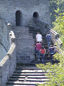 Tembok besar china, tembok pertahanan, bangunan, Cina, Dandong, weltwunder, UNESCO