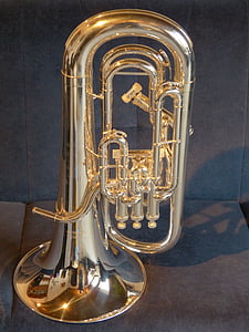 Euphonium, Bleckblåsinstrument, instrumentet, plåt, musik, musikinstrument, Bugle
