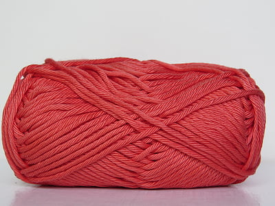 Cat's cradle, Len, Đan, Crochet, màu đỏ, bông, màu sắc