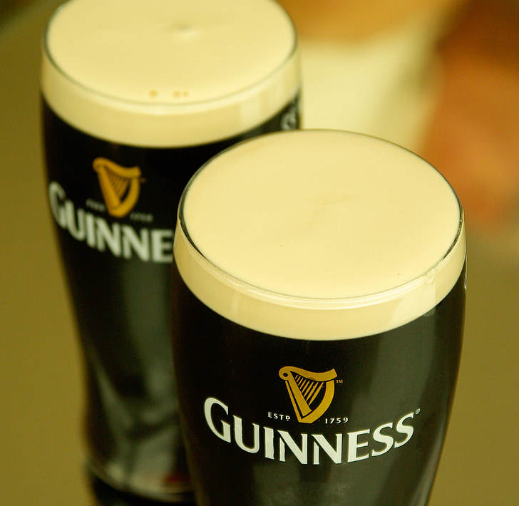 Īrija, Guinness, alus, alus darītava, putas, dzēriens, alus - alkoholu