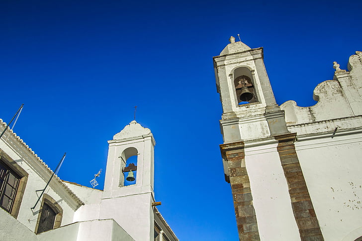 stolp, zvonovi, Portugalska, spomenik, mestu Monsaraz