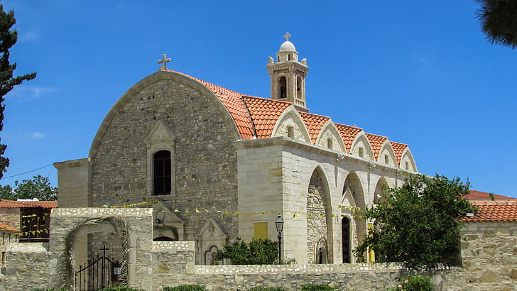Kypr, Perivolia, Ayia Libuš, kostel, ortodoxní, Architektura