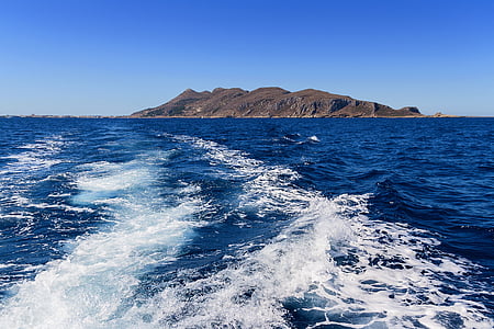 Sicilia, mar, Favignana, azul, naturaleza, ola, verano
