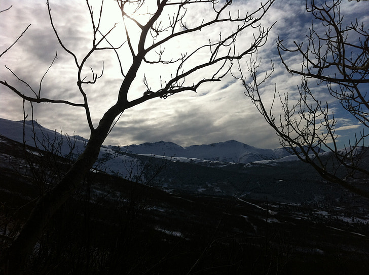 alaska, fall, stormy