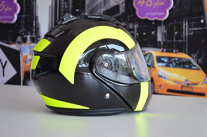 capacete, envolvimento, estilo, amarelo, equipamentos