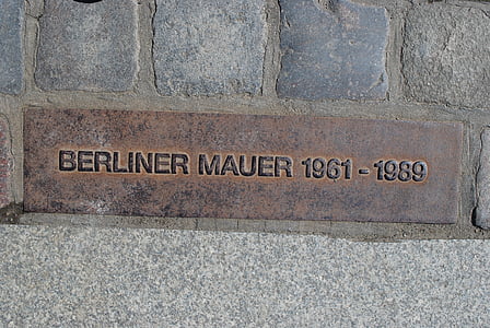 Berlínsky múr, pripomínať, Berlín, Nemecko, História, Nástenné, 13 august 2011