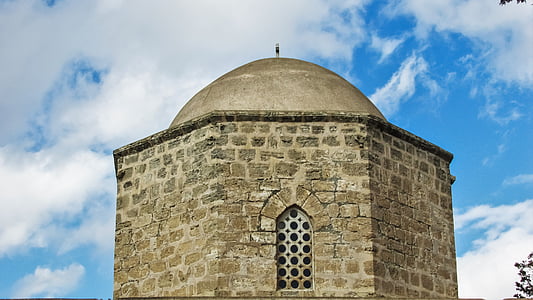 Kipras, Avgorou, stačiatikių, bažnyčia, kupolas