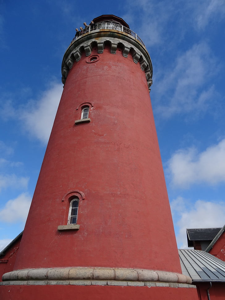 lighthouse, fyr, denmark, lyngvik lighthouse